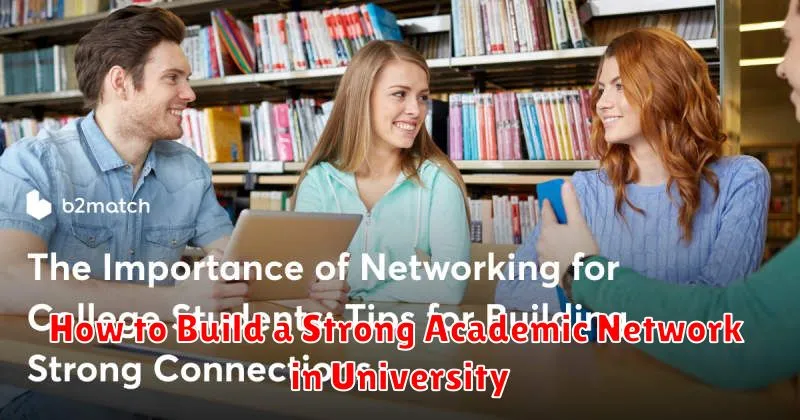 How to Build a Strong Academic Network in University