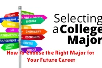 How to Choose the Right Major for Your Future Career