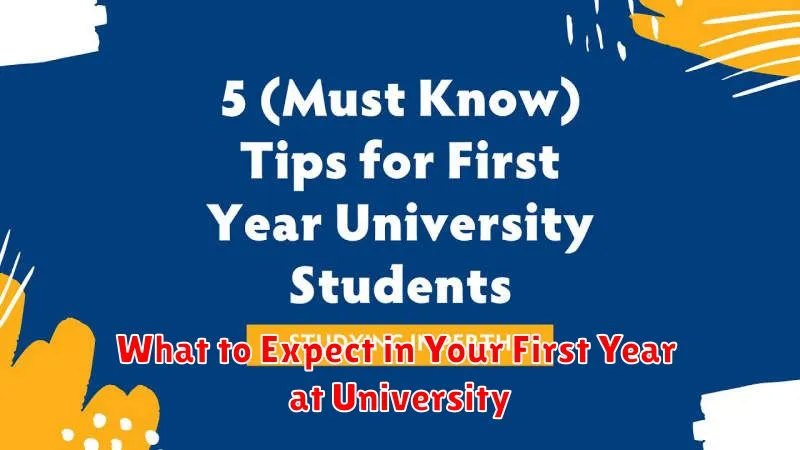 What to Expect in Your First Year at University
